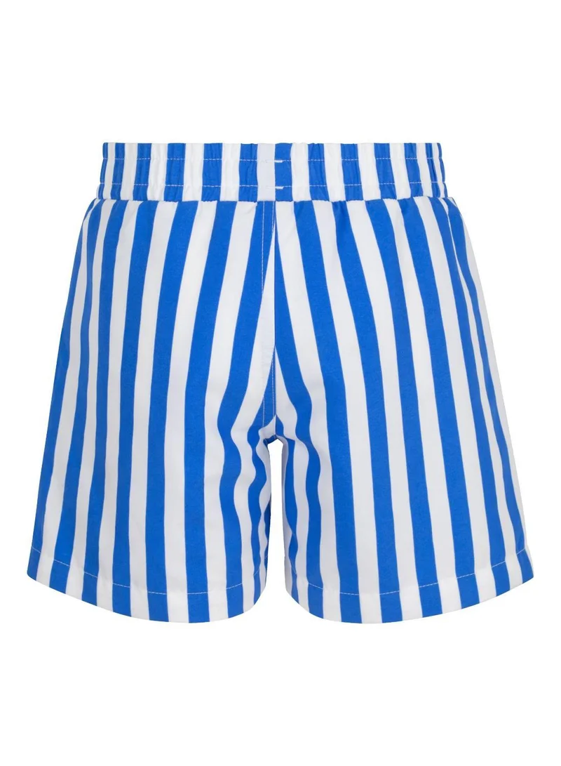 بيتي باتو Children's stripy cotton swim shorts